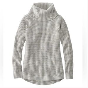 L.L. Bean Waffle Turtle Neck Sweater